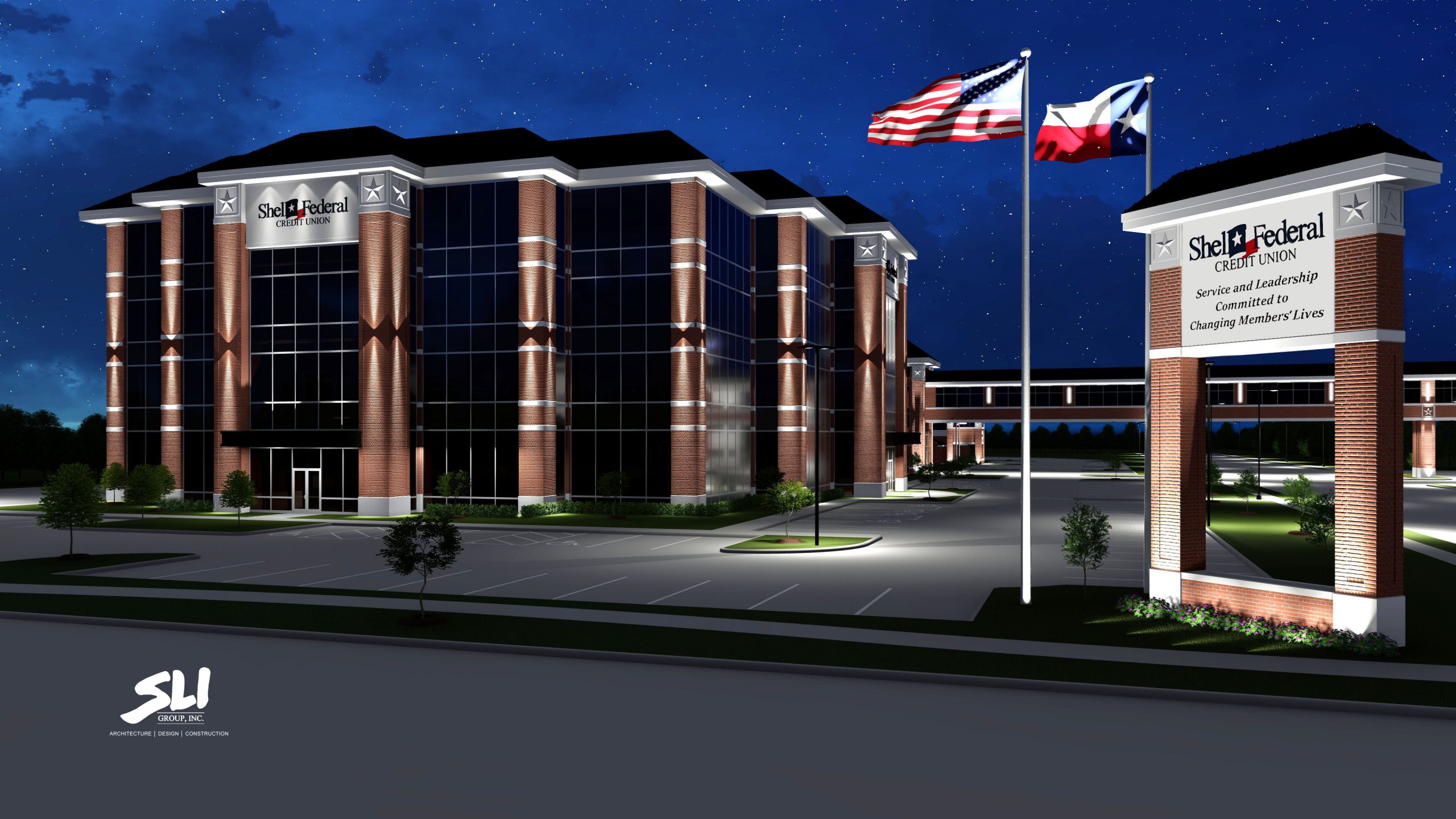 Featured image for “SLI Group, Inc. Breaks Ground for Shell Federal Credit Union’s New Home Office”