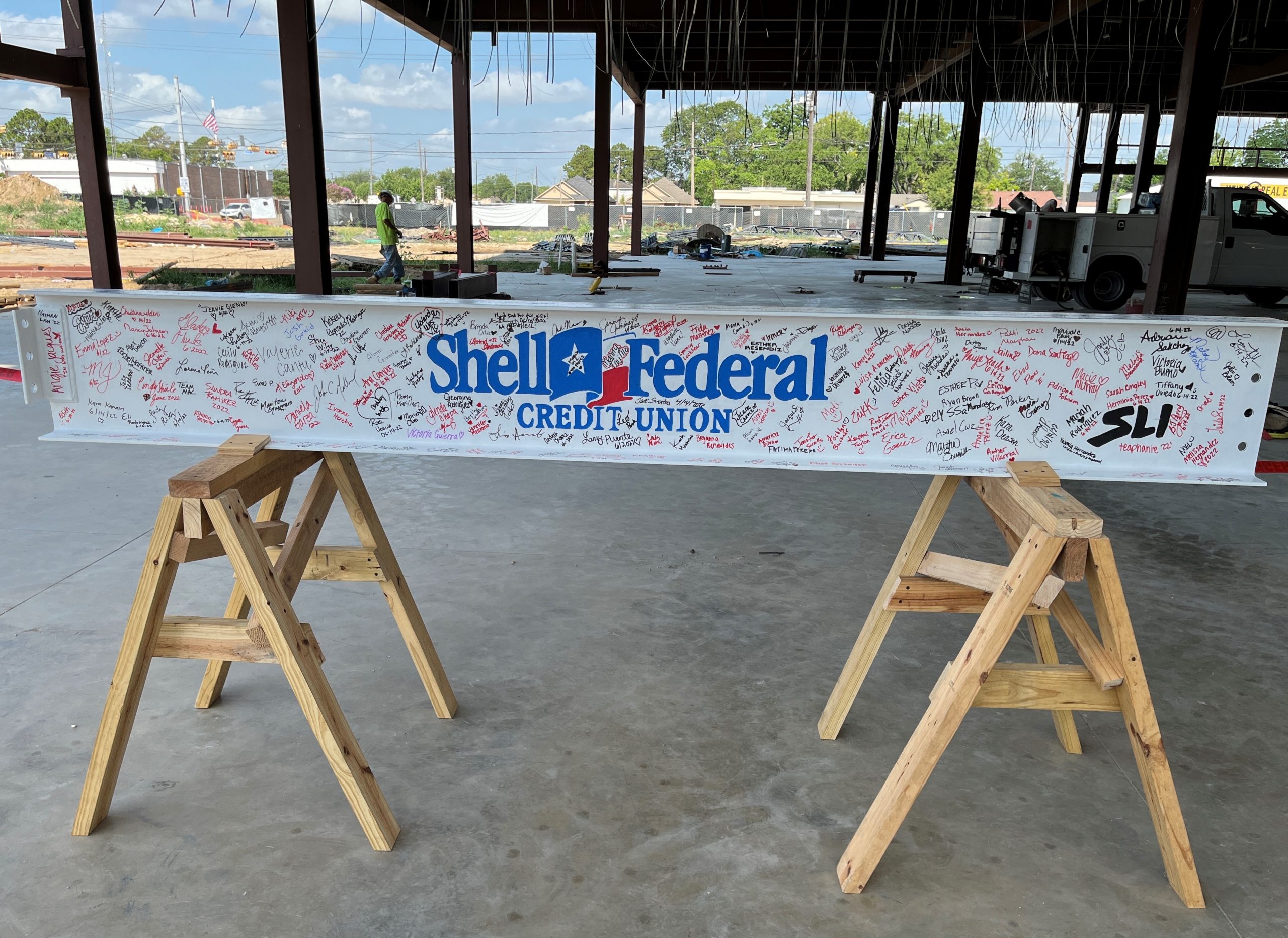 Featured image for “Topping Out Celebration for Shell Federal Credit Union”